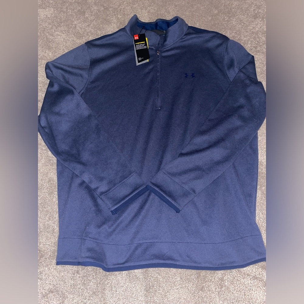 Navy Blue Under Armour Quarter Zip